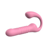 HAZEL Strapless Strap-on Thrusting Dildo G-spot Vibrator Tapping Clit Stimulator - Sexdoll.Sex