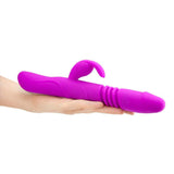 Heartbreaker Rechargeable thrusting rabbit vibrator - Sexdoll.Sex