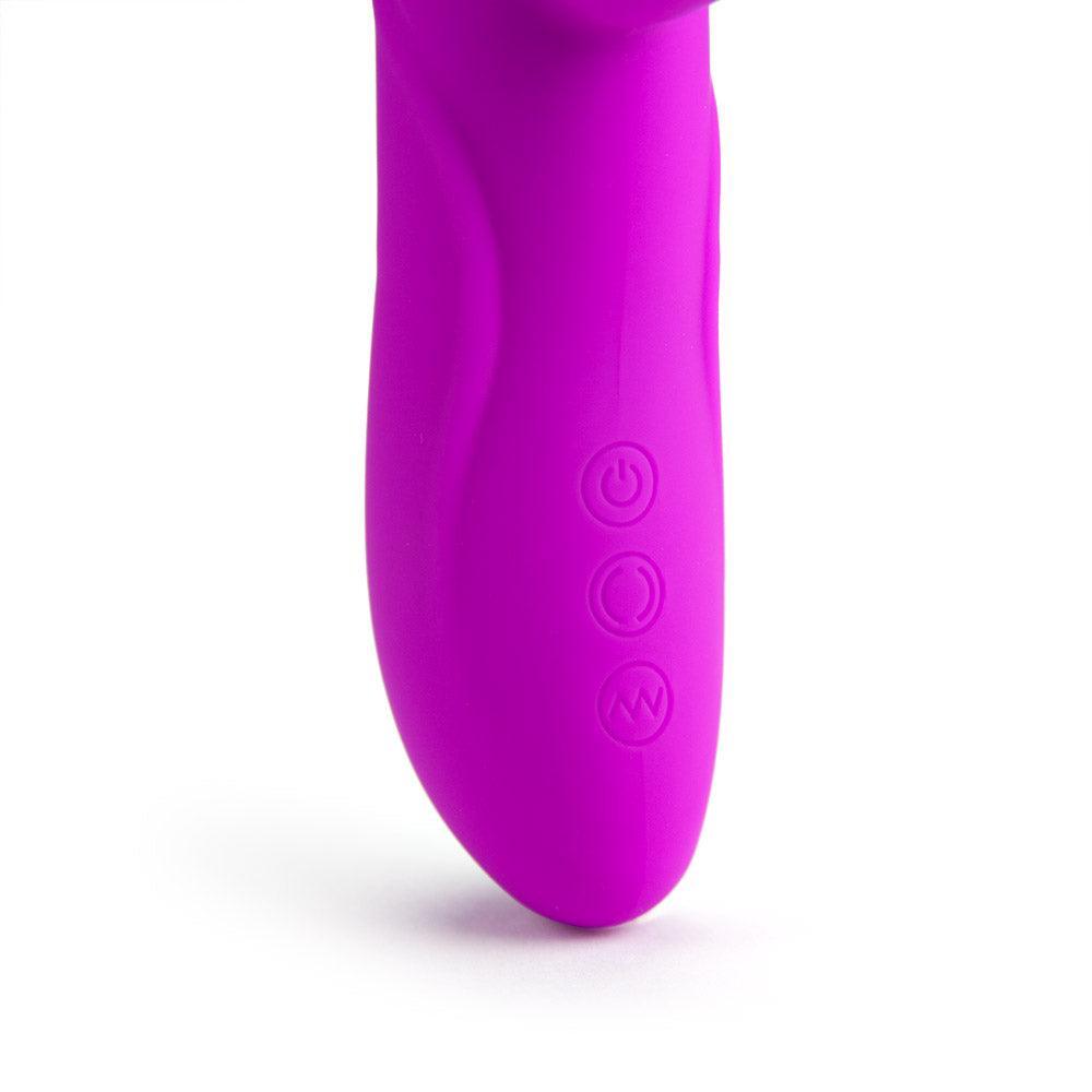 Heartbreaker Rechargeable thrusting rabbit vibrator - Sexdoll.Sex