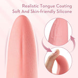 Helran Clit Licking Tongue Vibrator with G-Spot Stimulator - Sexdoll.Sex