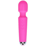 High-Power Silicone Wand Vibrator in Pink (Intense Vibrations!) - Sexdoll.Sex