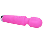 High-Power Silicone Wand Vibrator in Pink (Intense Vibrations!) - Sexdoll.Sex