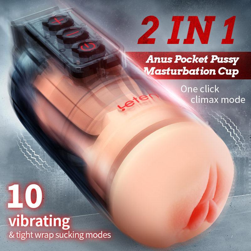 Indulge in Ultimate Pleasure with 2-in-1 Fleshlight & Pocket Pussy - Sexdoll.Sex