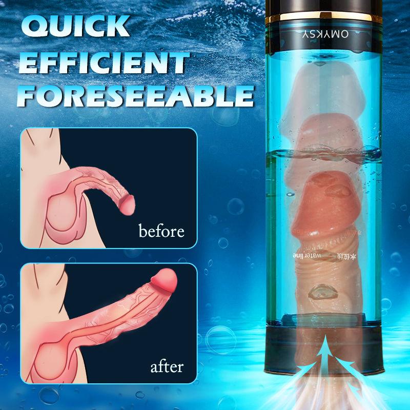 Intelligent Water Bath Technology Penis Pump - Sexdoll.Sex