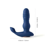 Jaden Thrusting Prostate Massager Vibrating Butt Plug Anal Sex Toy - Sexdoll.Sex