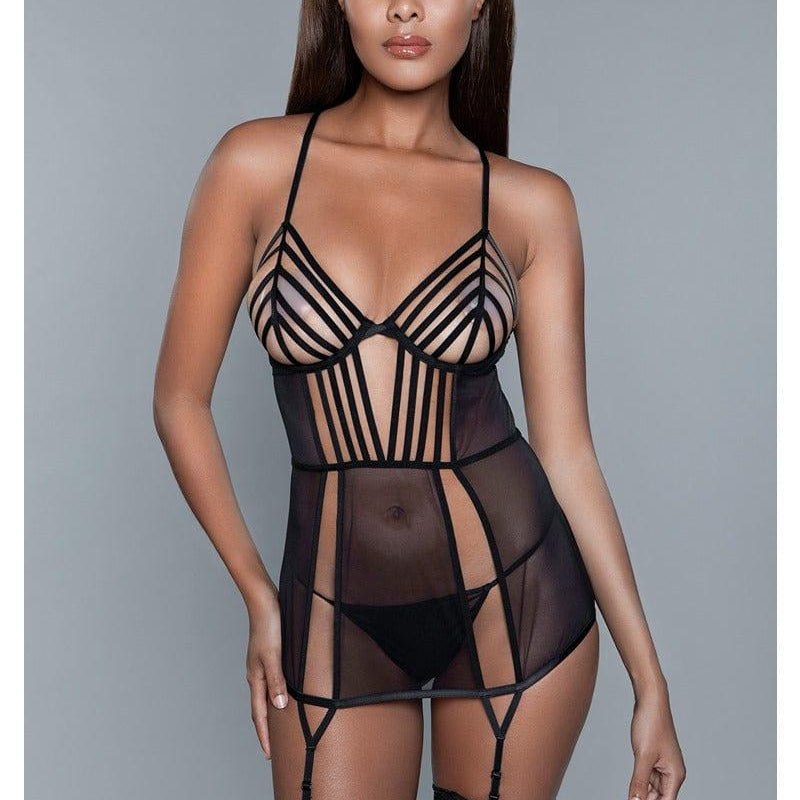 Jessica Strappy Chemise - Sexdoll.Sex