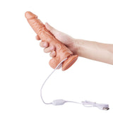 Jeusn 8.7-Inch Wired Remote Vibration Rotation Dildo - Unleash Sensual Bliss - Sexdoll.Sex