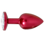 Jeweled Aluminum Anal Plug - Great for Temperature Play! - Sexdoll.Sex