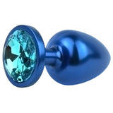 Jeweled Aluminum Anal Plug - Great for Temperature Play! - Sexdoll.Sex