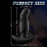 JOAIDA Prostate Massager with APP Control 3 Thrusts & 9 Vibrations - Sexdoll.Sex