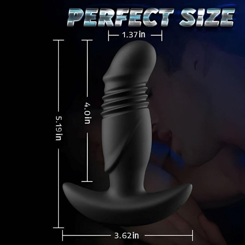 JOAIDA Prostate Massager with APP Control 3 Thrusts & 9 Vibrations - Sexdoll.Sex