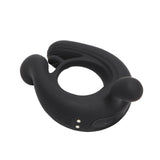 Kairo Vibrating Cock Ring with 3 Bullets - Enhance Pleasure and Performance - Sexdoll.Sex