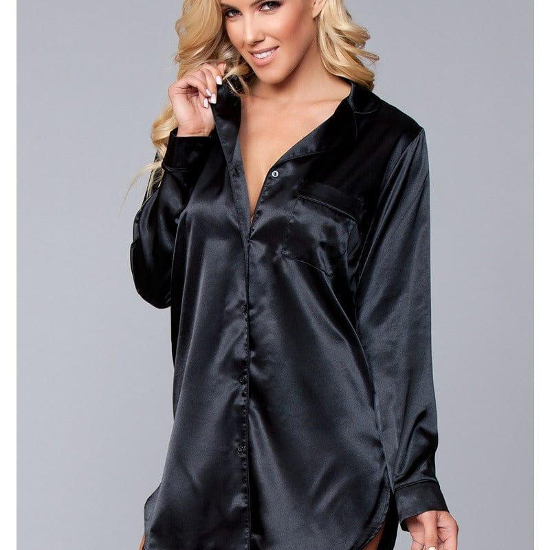 Kimberly Satin Sleepshirt - Sexdoll.Sex