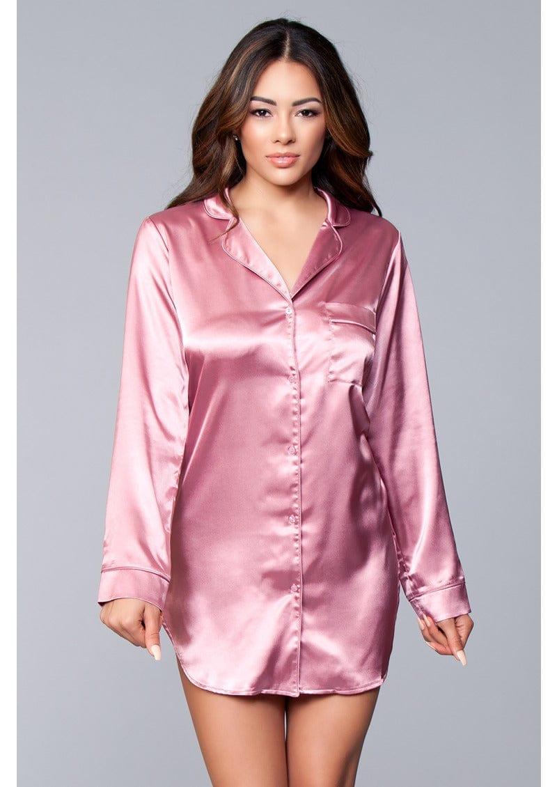 Kimberly Satin Sleepshirt - Sexdoll.Sex