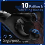 KRANICH 10 Patting & 10 Vibrating Male Vibrating Glans Trainer Stimulator - Sexdoll.Sex