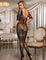 Lace Net Crotchless Bodystocking - One Size and Queen Available - Sexdoll.Sex