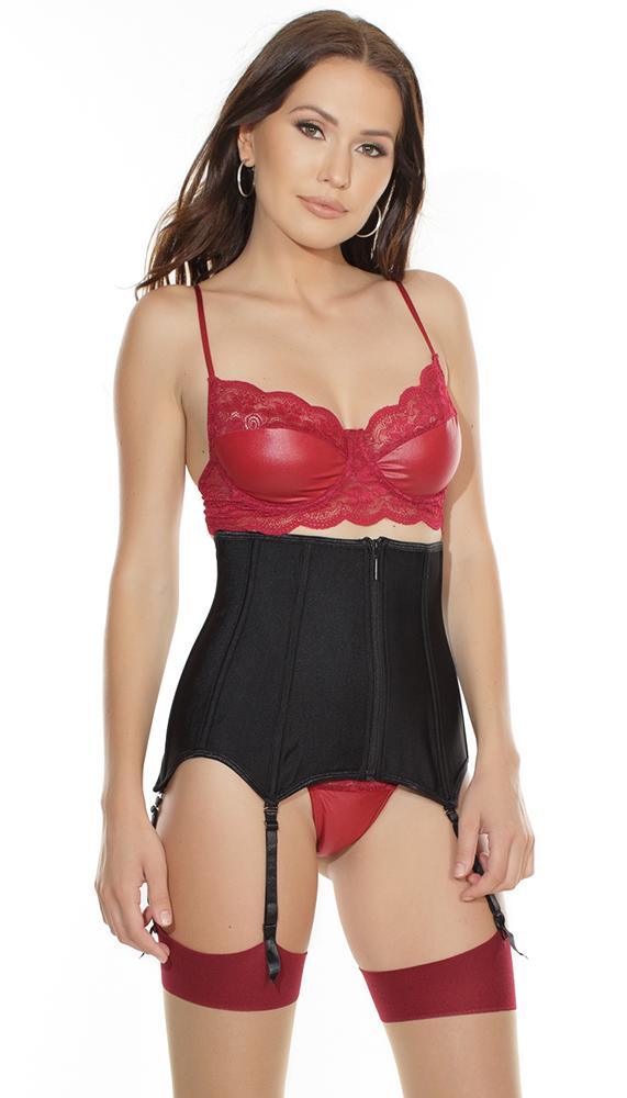 Lace Up Back Waist Cincher - Sexdoll.Sex