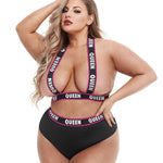 Lapdance Lingerie QUEEN Elastic High Waisted Lingerie Set - Sexdoll.Sex