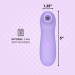 Lavender Air Pulse Clitoral Stimulator - Sexdoll.Sex