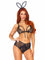 Leg Avenue Bedroom Bunny 3-Piece Lingerie Set - Sexdoll.Sex