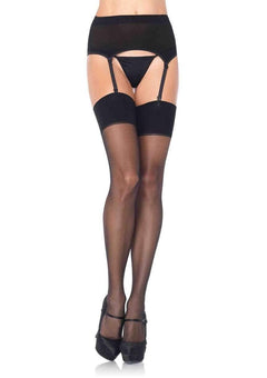 Leg Avenue Garter Belt and Thigh-High Stocking - Sexdoll.Sex