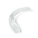 LELE Transparent Double-ended Manual Dildo 14.76 Inch - Sexdoll.Sex