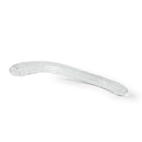 LELE Transparent Double-ended Manual Dildo 14.76 Inch - Sexdoll.Sex