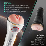 Leten - 10 Squeezing Sucking Vibrating Masturbation Cup - Sexdoll.Sex