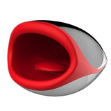 Leten 3 Vibrating 10-Frequency Desire Red Lips Masturbation Cup - Sexdoll.Sex