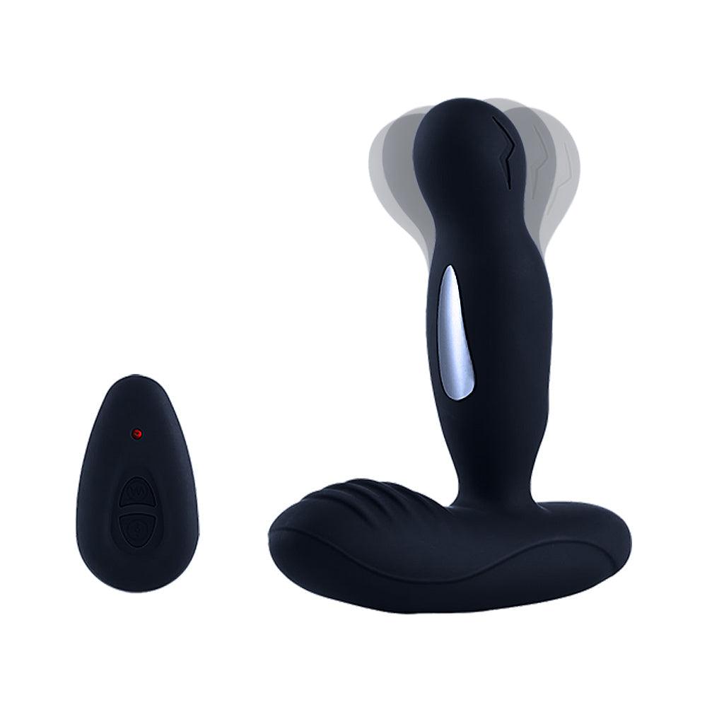 Levett E-Stim 360 Rotation Vibrating Prostate Anal Plug with Remote Control - Sexdoll.Sex