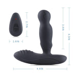 Levett E-Stim 360 Rotation Vibrating Prostate Anal Plug with Remote Control - Sexdoll.Sex