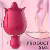 Licking Vibrator Rose Sex Toy with 9 Pleasure Modes, Adult Sex Toys - Sexdoll.Sex