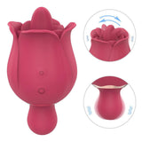 Licking Vibrator Rose Sex Toy with 9 Pleasure Modes, Adult Sex Toys - Sexdoll.Sex