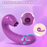 Lilian 3-in-1 Rotating G-Spot Vibrator with Clit Stimulator Tongue - Experience Ultimate Pleasure - Sexdoll.Sex