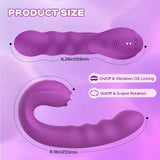 Lilian 3-in-1 Rotating G-Spot Vibrator with Clit Stimulator Tongue - Experience Ultimate Pleasure - Sexdoll.Sex