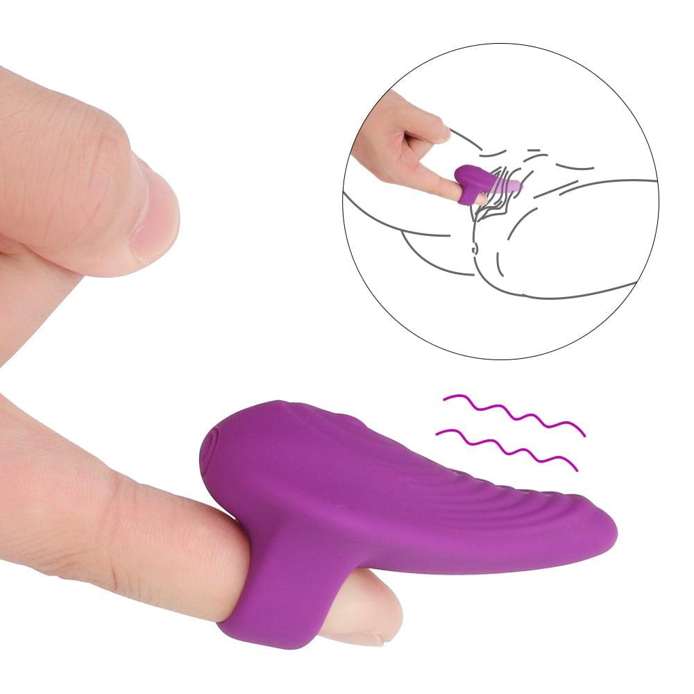 Lille Rippled Finger Vibrator - Sexdoll.Sex