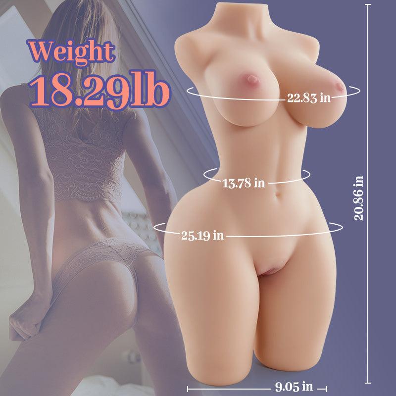 Lillie - 18.29 lbs Sexy Lifelike Butt with Perfect Nipples and Lumbar - Sexdoll.Sex