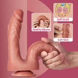 Logan 8.27-inch Lifelike Double-Ended Dildo: Suction Cup Fun - Sexdoll.Sex