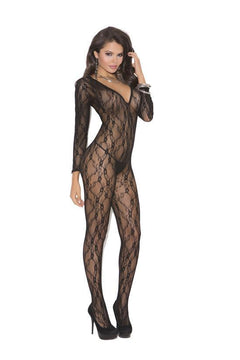 Long Sleeve Bodystocking - One Size Fits Most - Sexdoll.Sex