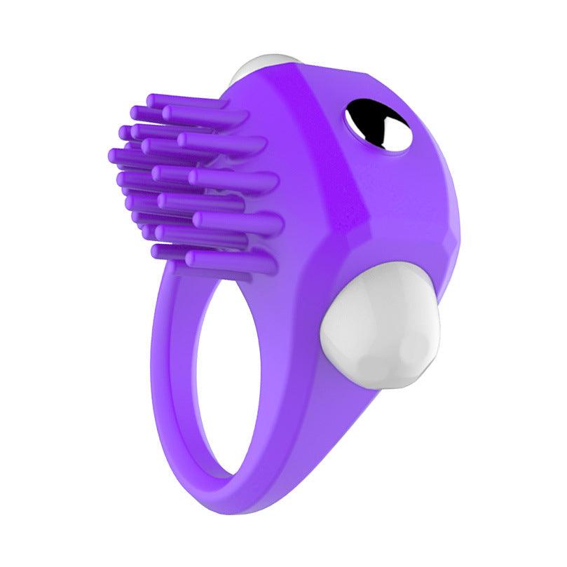 Lust enhancer Vibrating ring with clit stimulator-Caterpillar - Sexdoll.Sex