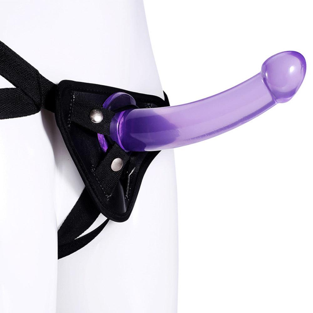 Lux Fetish Size Up Dildo and Harness Set - Sexdoll.Sex