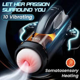 Luxury Craftsmanship Thrusting Suction Toy - Sexdoll.Sex