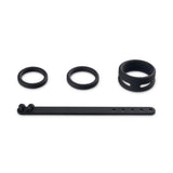 Magician Kit Adjustable 4 Full Range Silicone Cock Ring Set - Sexdoll.Sex