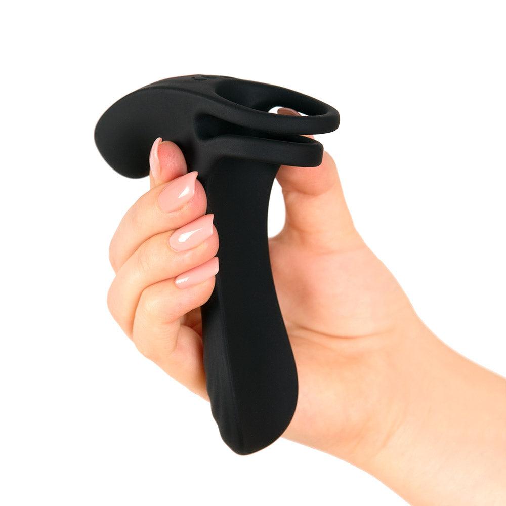 Magnum Vibrating cock sleeve with clit stimulator - Sexdoll.Sex