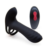 Magnum Vibrating cock sleeve with clit stimulator - Sexdoll.Sex