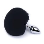 Metal Pink Hairball Base Butt Plug for Experienced Men or Women 5.51 Inch - Sexdoll.Sex