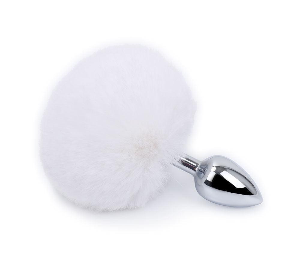 Metal Pink Hairball Base Butt Plug for Experienced Men or Women 5.51 Inch - Sexdoll.Sex