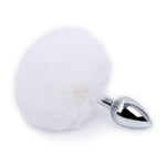 Metal Pink Hairball Base Butt Plug for Experienced Men or Women 5.51 Inch - Sexdoll.Sex