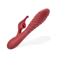 Mini Mouth Branch Vibrator - 2 Motor, Vibration & Heating - Sexdoll.Sex