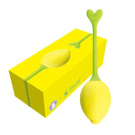 Miss 9 Vibrating Lemon Silicone Vaginal Training Kegel Balls with Voice Mode - Sexdoll.Sex